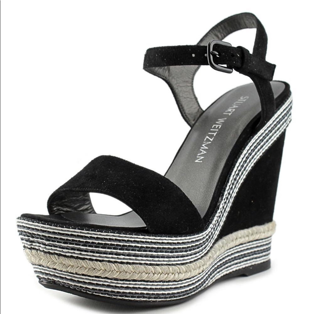 Stuart Weitzman Summer Wedges Size 9! NEW!